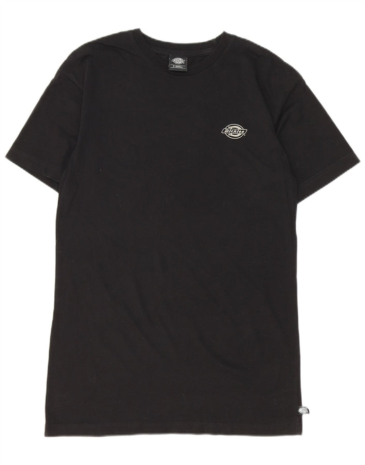 DICKIES Mens Graphic T-Shirt Top XS Black Cotton