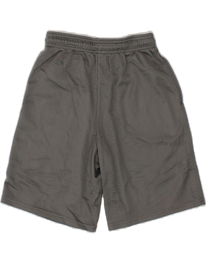 REEBOK Boys Sport Shorts 10-11 Years Medium Grey Vintage Reebok and Second-Hand Reebok from Messina Hembry 