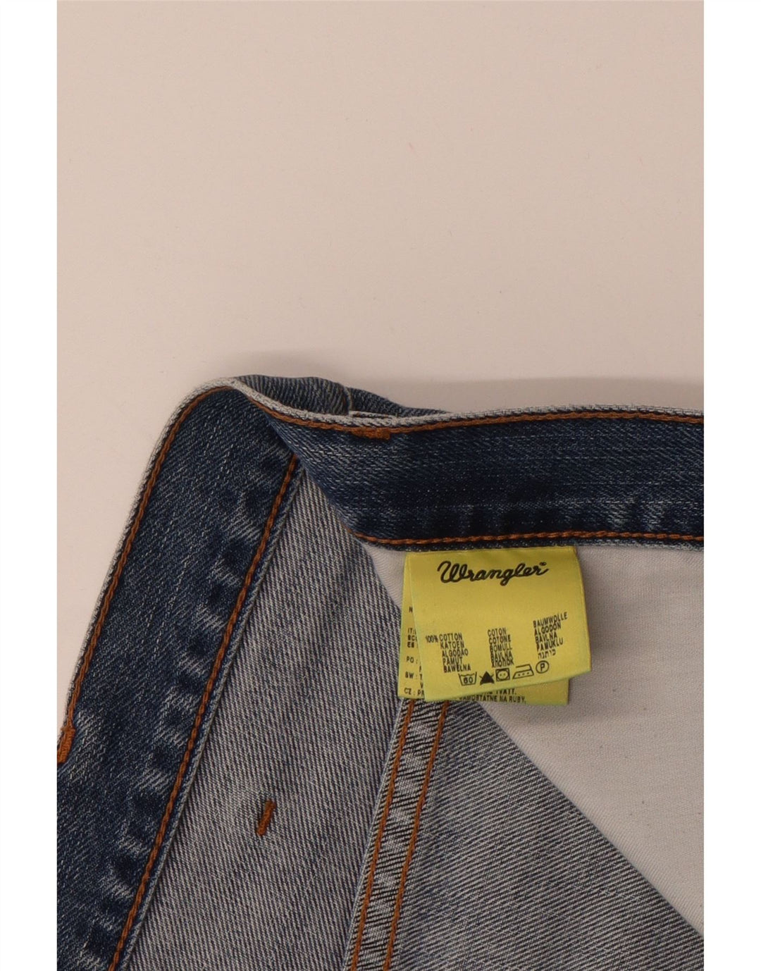 WRANGLER Mens Ohio Straight Jeans W44 L29 Blue Cotton