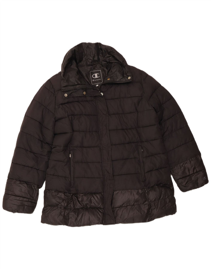 Champion Dame Polstret Jakke IT 52 2XL Sort Polyester