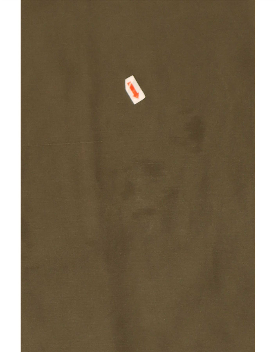 Vintage Militærskjorte til mænd Medium Khaki