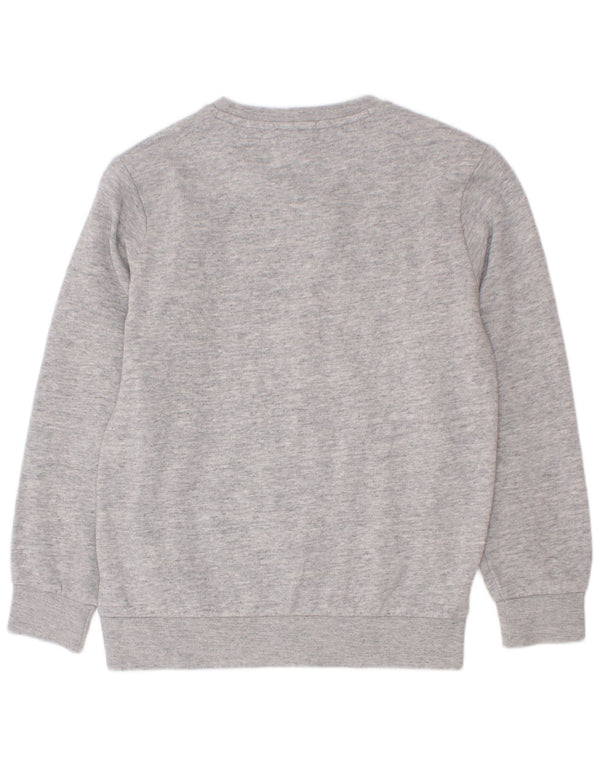 Champion Drenge Grafisk Sweatshirt Jumper 9-10 år Medium Grå Flecked