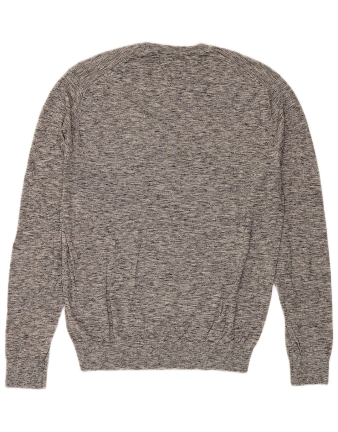 Jack Wills Herre Crew Neck Jumper Sweater Stor grå Flecked Bomuld