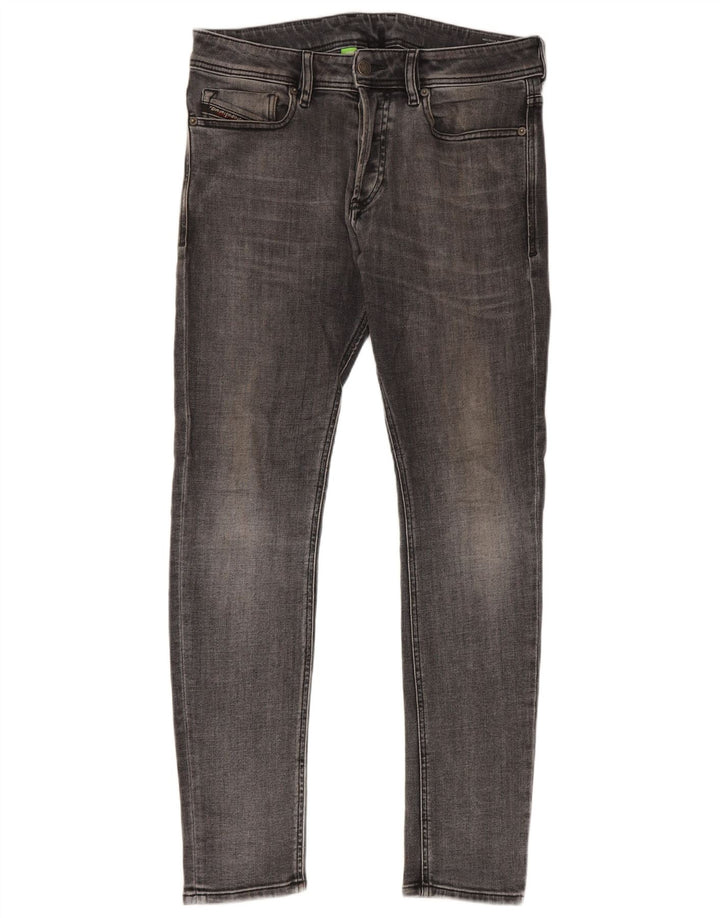 Diesel Herre Skinny Jeans W30 L30 Grå Bomuld