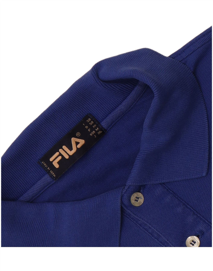 Fila Poloskjorte til mænd IT 50 Medium Blå