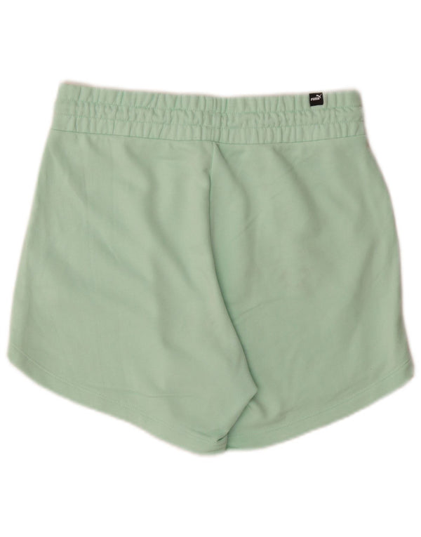 Puma sportsshorts til kvinder UK 14 Medium Green Bomuld