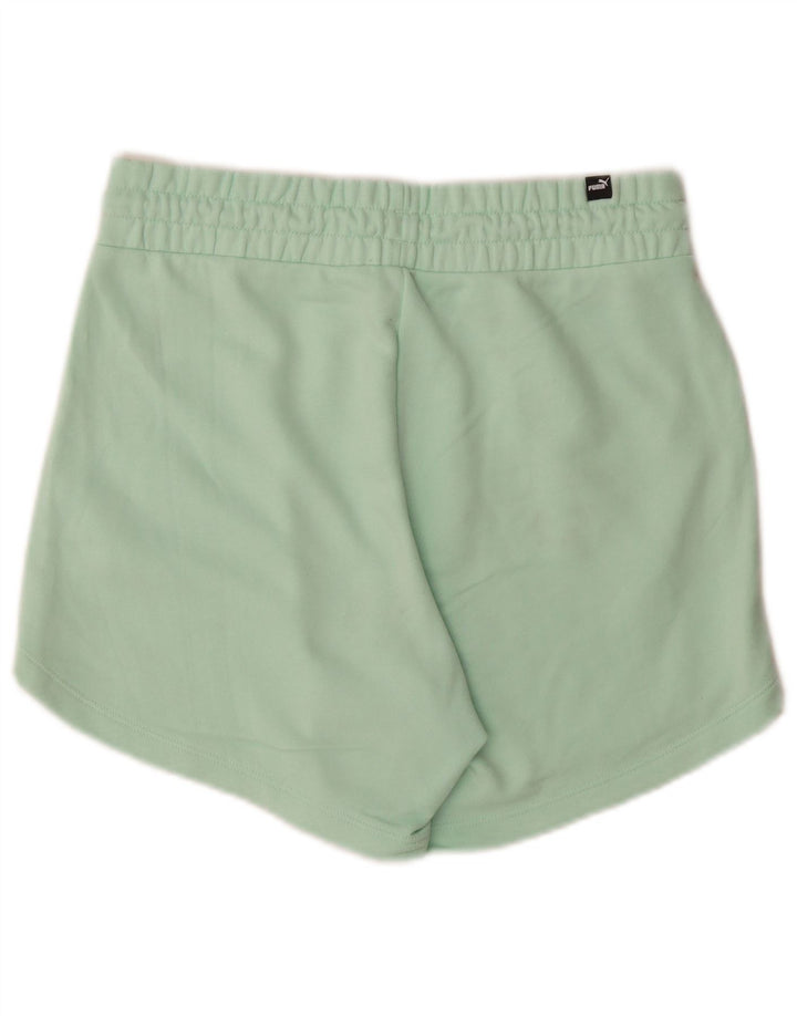 Puma sportsshorts til kvinder UK 14 Medium Green Bomuld