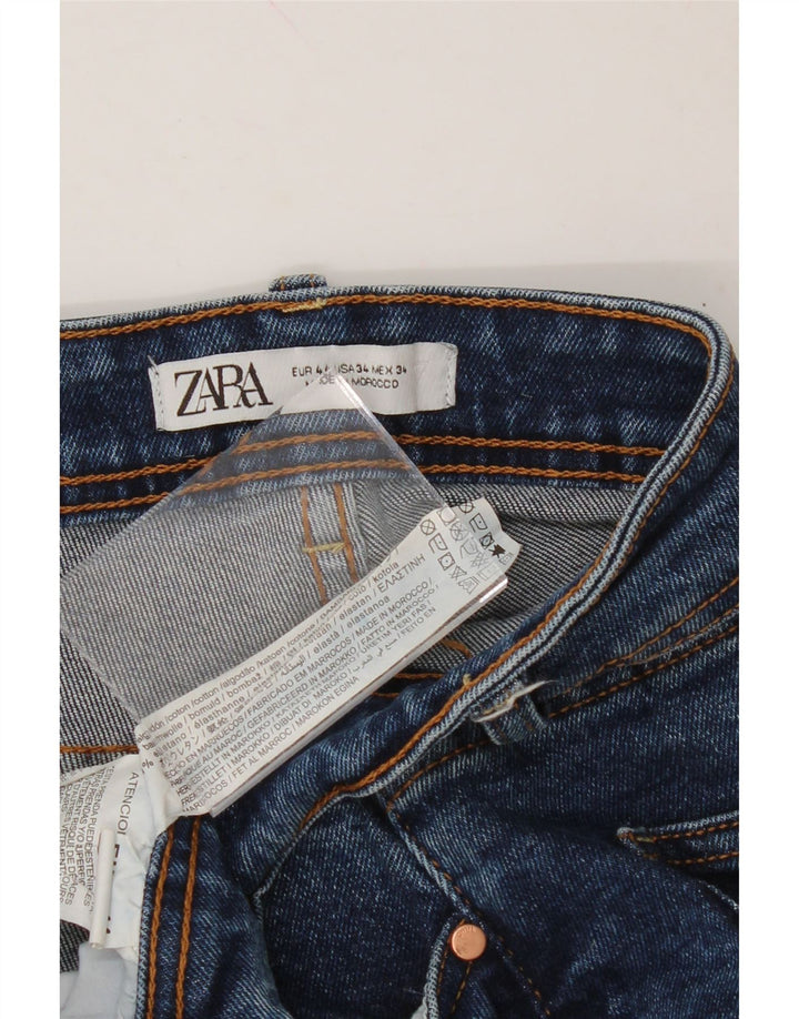 ZARA Mens Denim Shorts EU 44 Large W34  Navy Blue Cotton Vintage Zara and Second-Hand Zara from Messina Hembry 