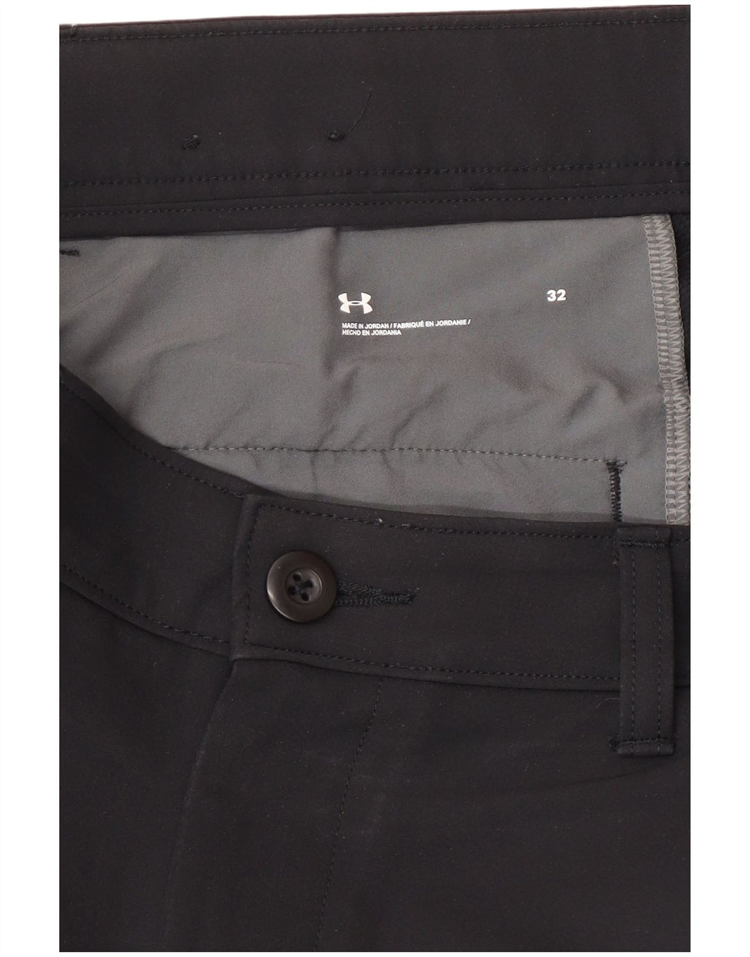 Under Armour Herre Chino Shorts W32 Medium Sort Polyester