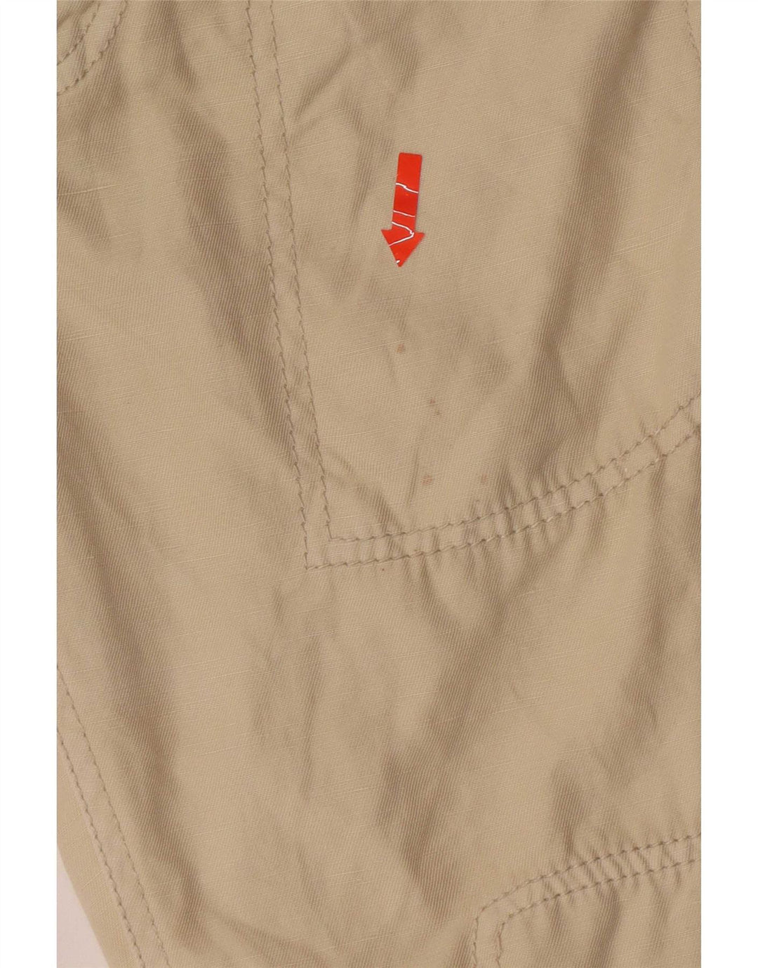 Diesel Dame Cargo Capri Bukser W31 L21 Beige Bomuld