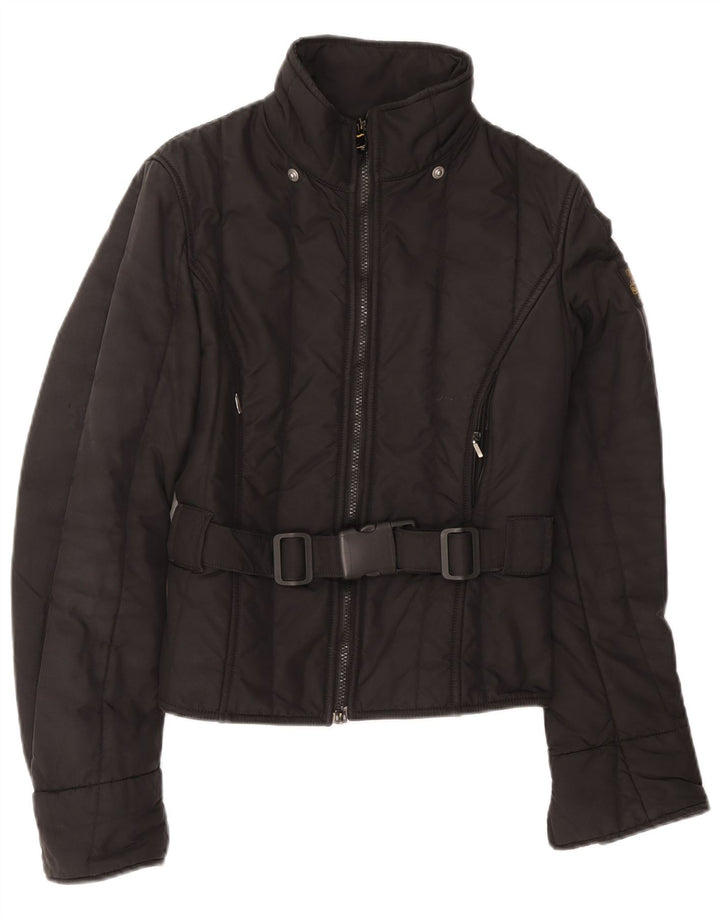 REFRIGIWEAR Womens Crop Polstret jakke UK 10 Lille sort polyamid