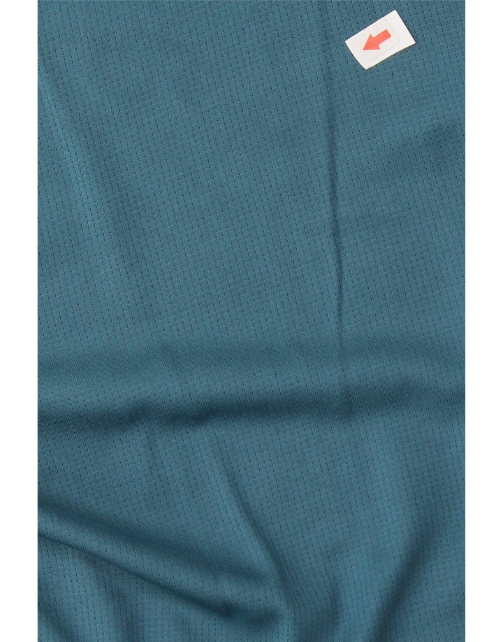 Adidas Aeroready Polo Shirt til mænd, stor blå polyester