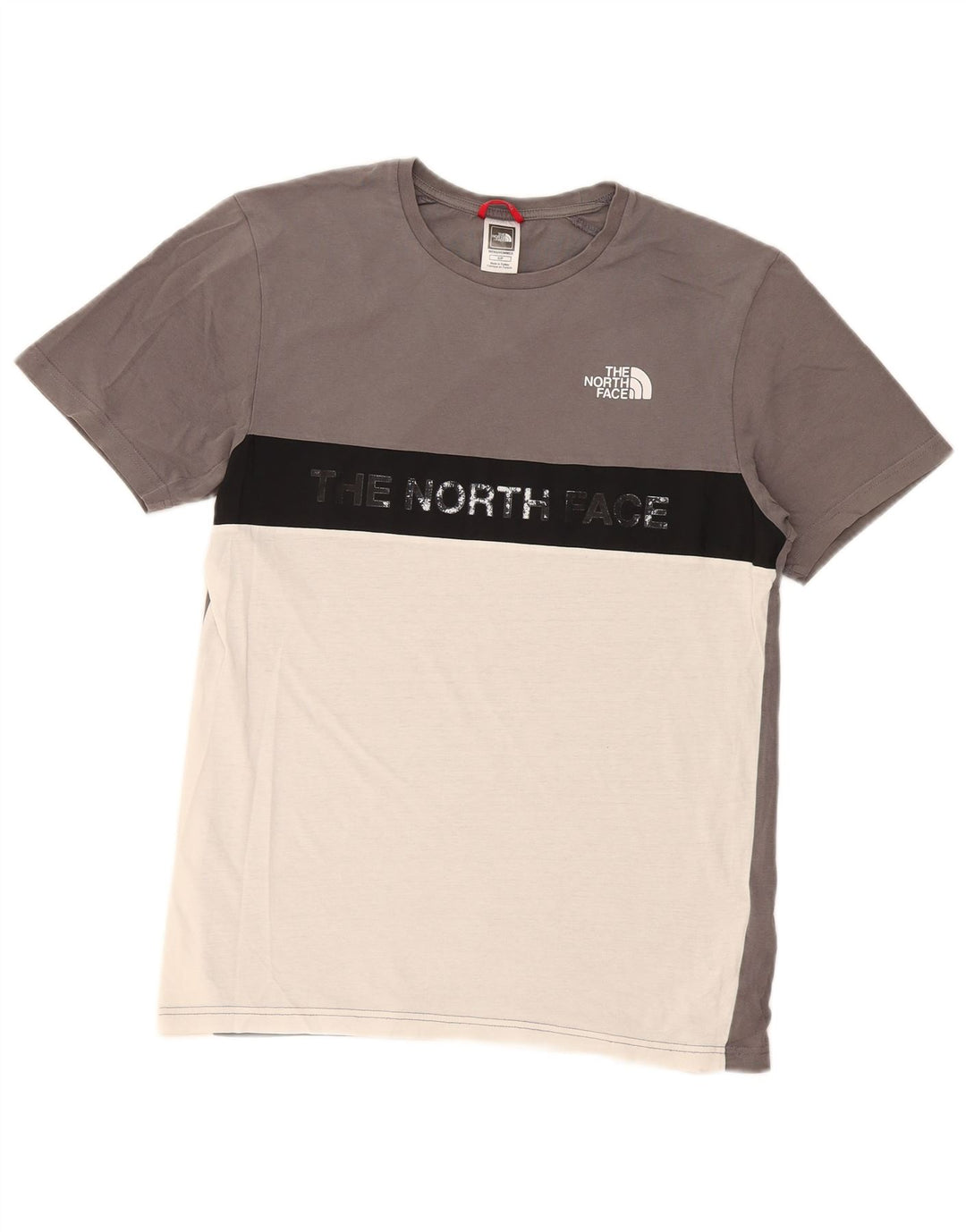 The North Face Herre Regular Graphic T-Shirt Top Lille Grå Colourblock