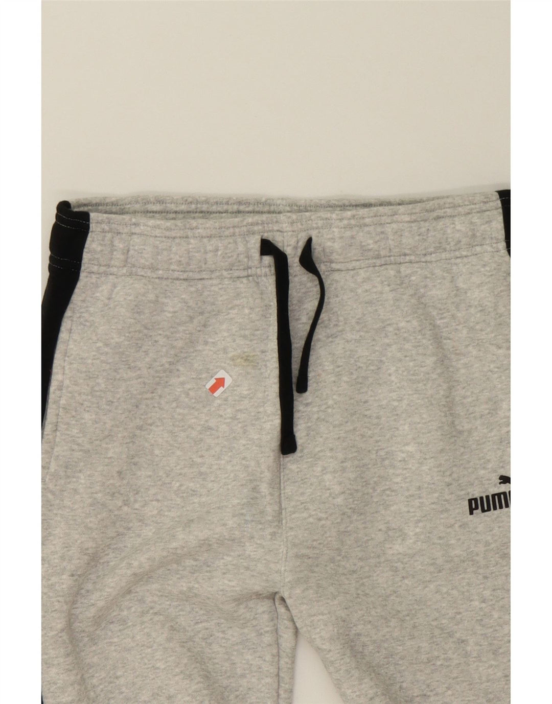 PUMA Boys Tracksuit Trousers 15-16 Years 2XL Grey Colourblock Vintage Puma and Second-Hand Puma from Messina Hembry 