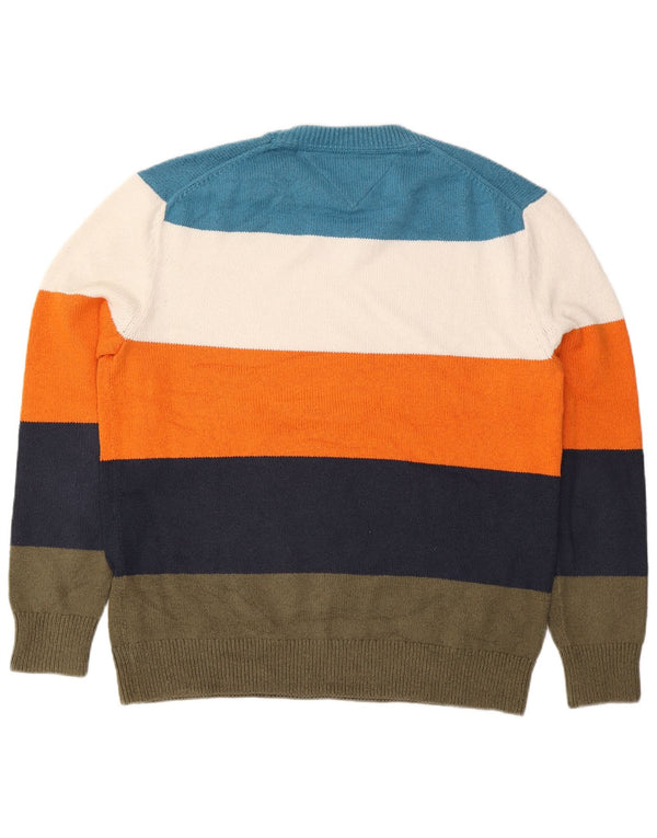 Tommy Hilfiger Herre Crew Neck Jumper Sweater XL Flerfarvet Stribet