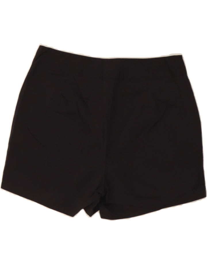 EDDIE BAUER Womens Chino Shorts US 8 Medium W30  Black Nylon Vintage Eddie Bauer and Second-Hand Eddie Bauer from Messina Hembry 