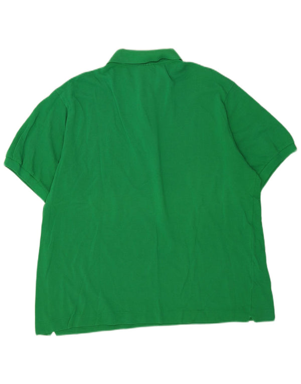 Lacoste Herre Polo Shirt Str. 7 2XL Grøn Bomuld
