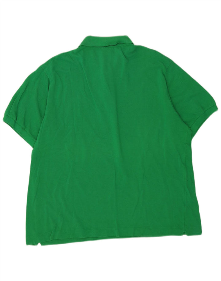 Lacoste Herre Polo Shirt Str. 7 2XL Grøn Bomuld