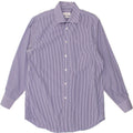 CALVIN KLEIN Herre Regular Fit skjorte str. 15 1/2 Medium Blue Gingham Cotton