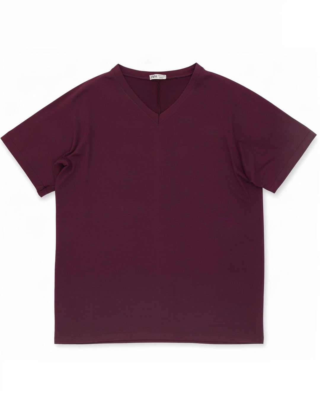 Zara Dame Oversized T-Shirt Top UK 20 2XL Lilla
