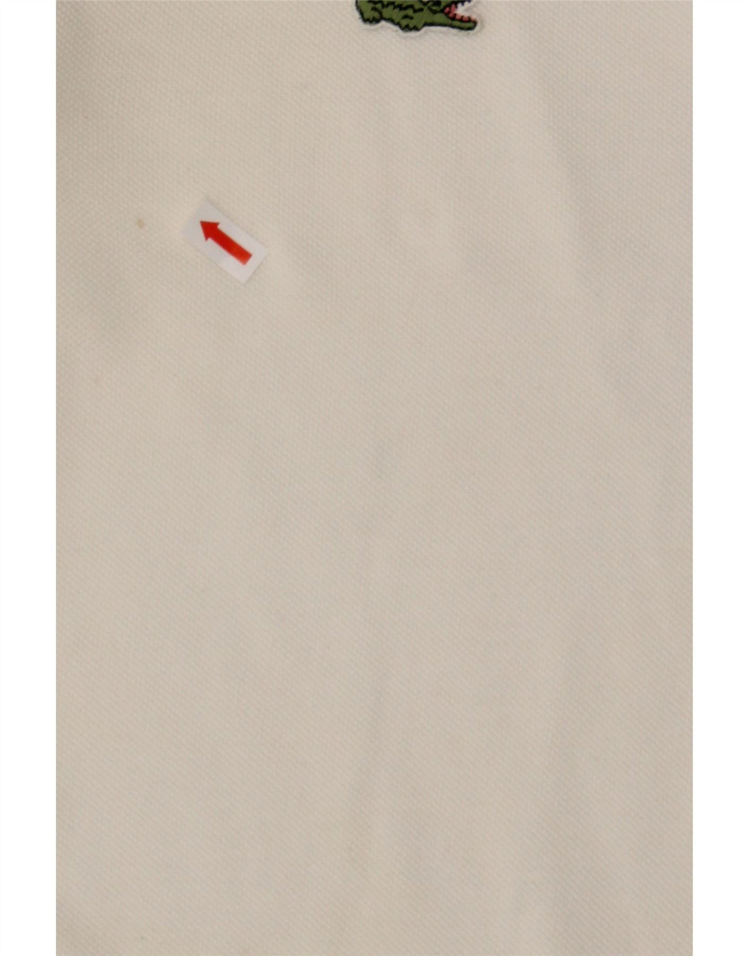 LACOSTE Mens Polo Shirt Size 4 Medium White Cotton Vintage Lacoste and Second-Hand Lacoste from Messina Hembry 
