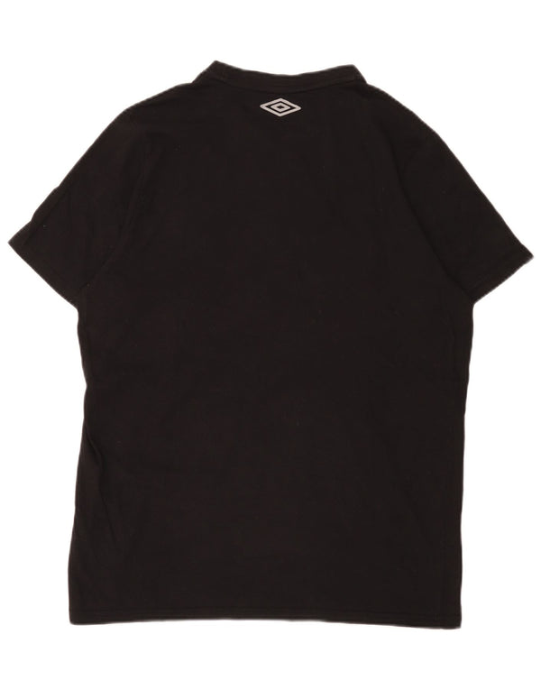 Umbro Herre Grafisk T-Shirt Top XL Sort Bomuld