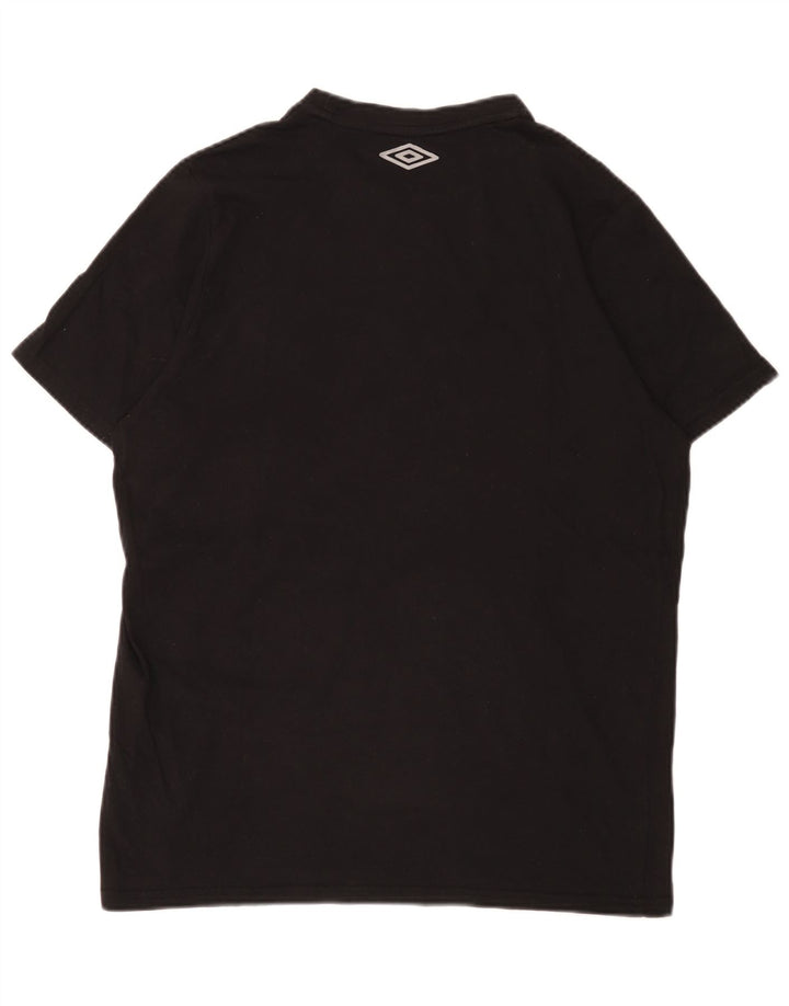 Umbro Herre Grafisk T-Shirt Top XL Sort Bomuld