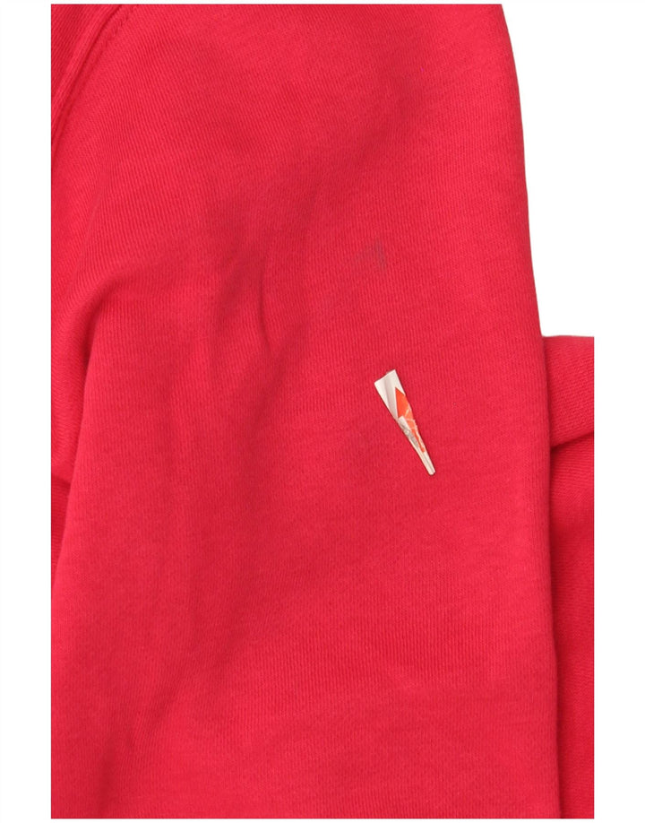 Nike sweatshirt til mænd, medium rød bomuld