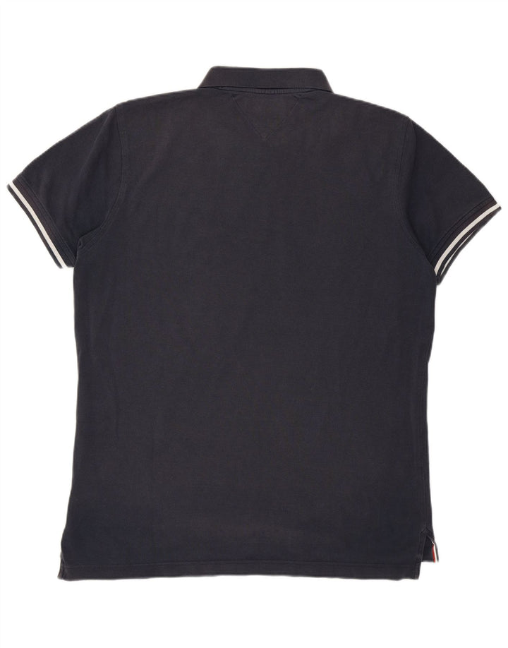 Tommy Hilfiger Herre Regular Fit Polo Shirt Medium Navy Blue