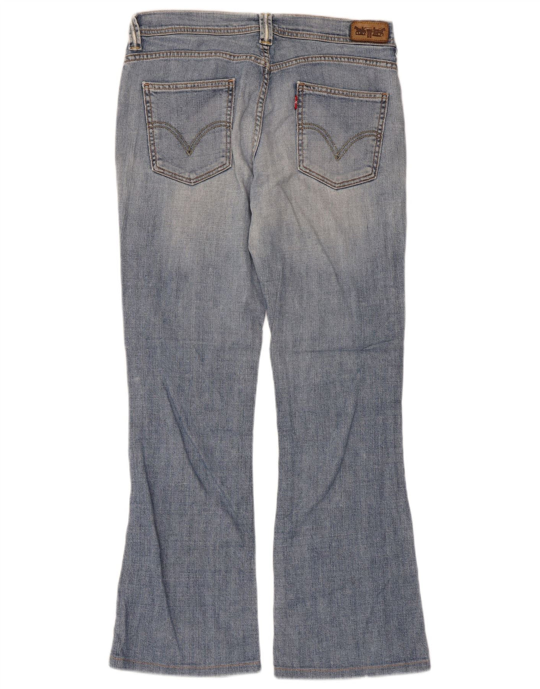 Levi's Dame Flared Jeans W32 L30 Blå Bomuld