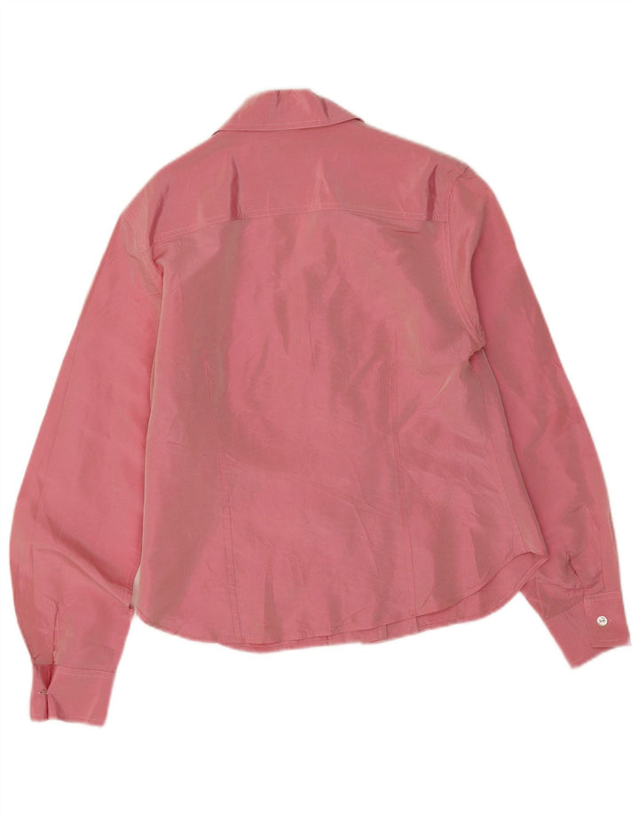 Vintage dameskjorte bluse EU 38 Medium Pink Acetate