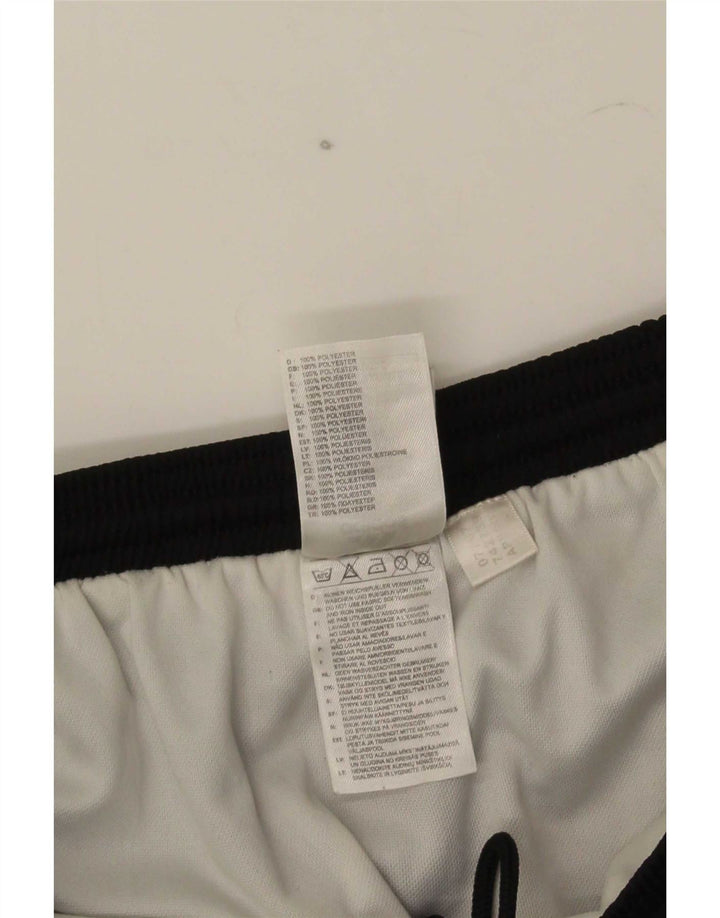 Adidas Herre Climalite Sportshorts Store sortstribede polyester