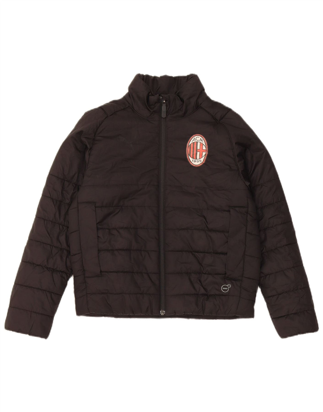 Puma Boys AC Milan polstret jakke 9-10 år sort polyester