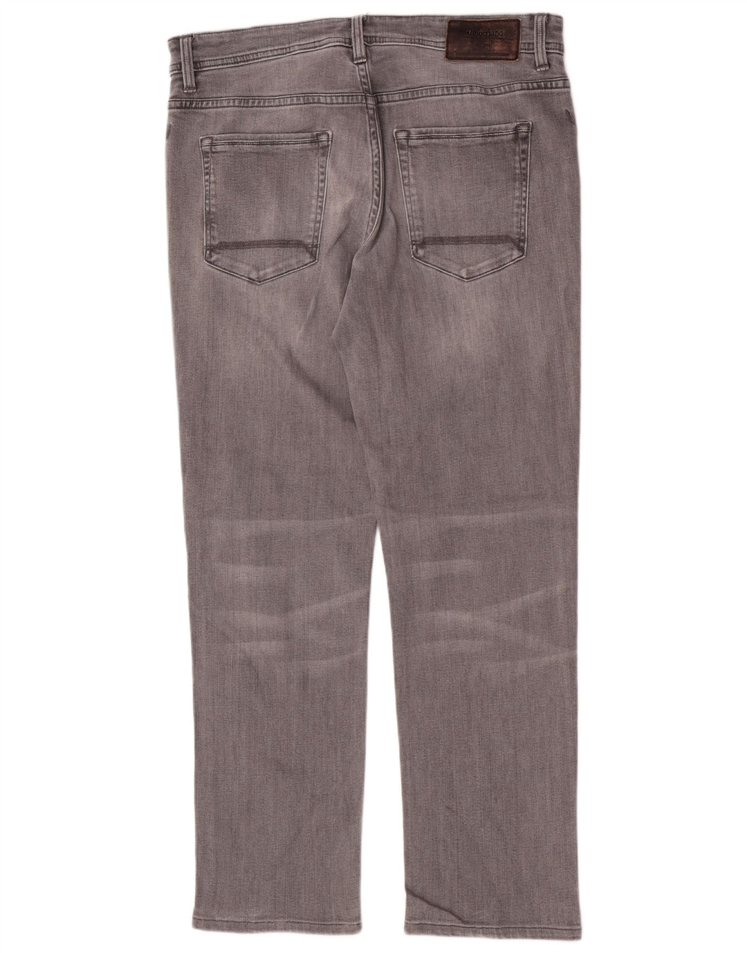 Timberland Herre Regular Straight Jeans W34 L30 Grå Bomuld