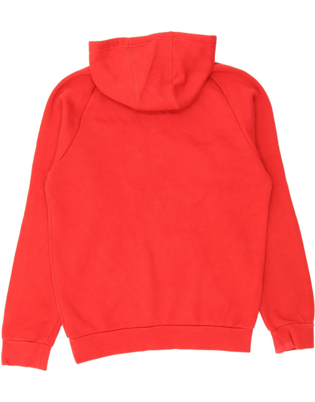 ADIDAS Mens Hoodie Jumper Small Red Cotton Vintage Adidas and Second-Hand Adidas from Messina Hembry 