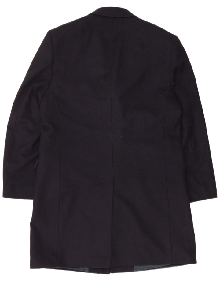 Karl Jackson Herre Overfrakke UK 44 2XL Marineblå Uld