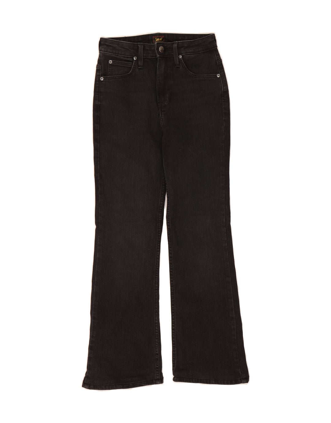 LEE Womens Bootcut Jeans W24 L24 Black Vintage Lee and Second-Hand Lee from Messina Hembry 