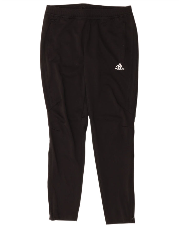 Adidas Træningsdragtsbukser til kvinder UK 12/14 Medium Sort Polyester