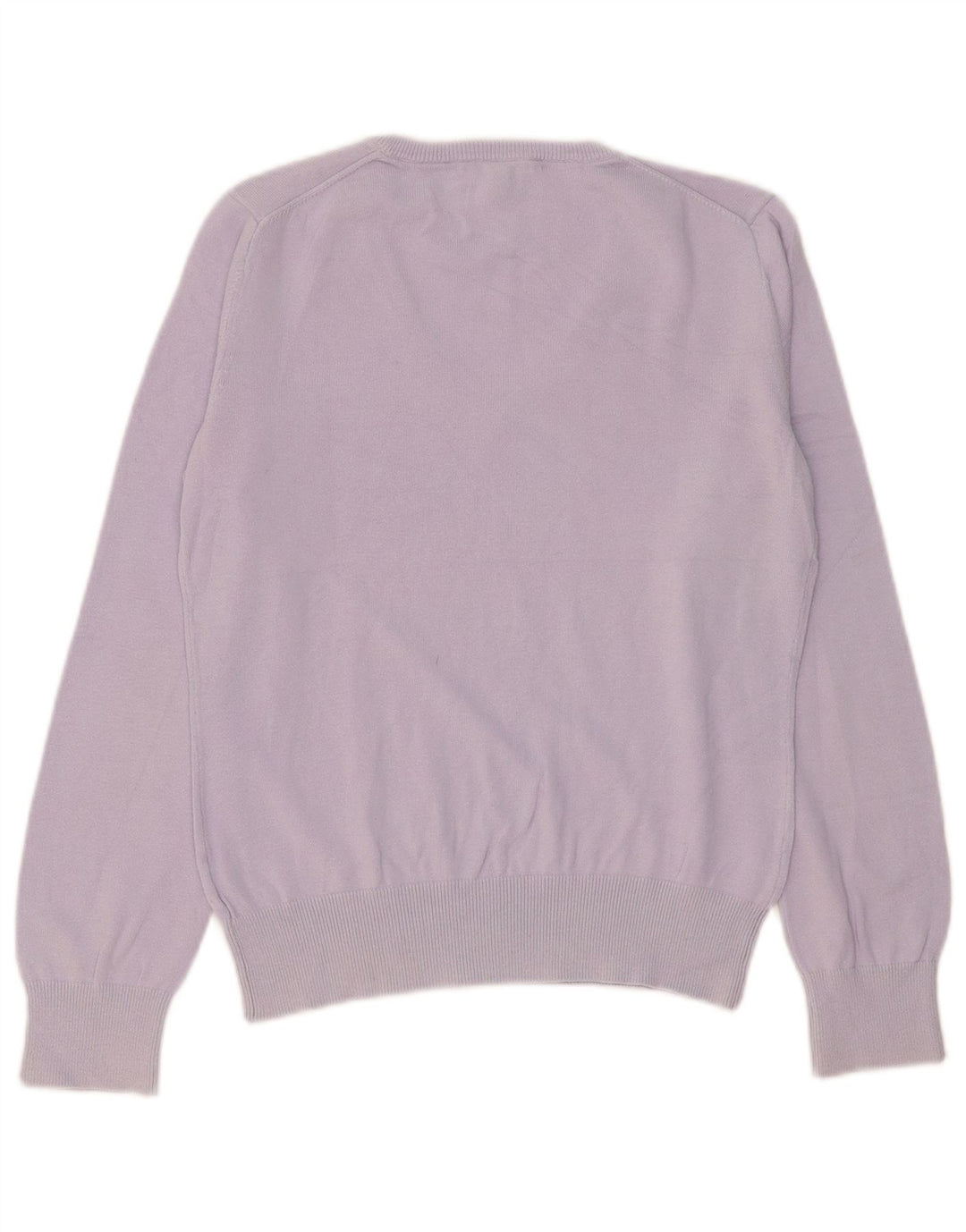 GANT Dame V-hals sweater UK 14 Stor lilla bomuld