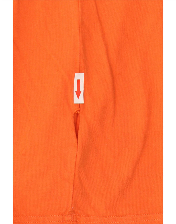 Adidas Herre T-Shirt Top Medium Orange