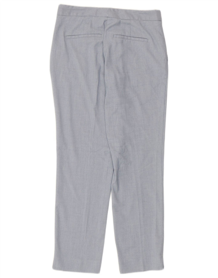 Zara Lige Chinobukser til kvinder EU 38 Small W28 L27 Blå Polyester