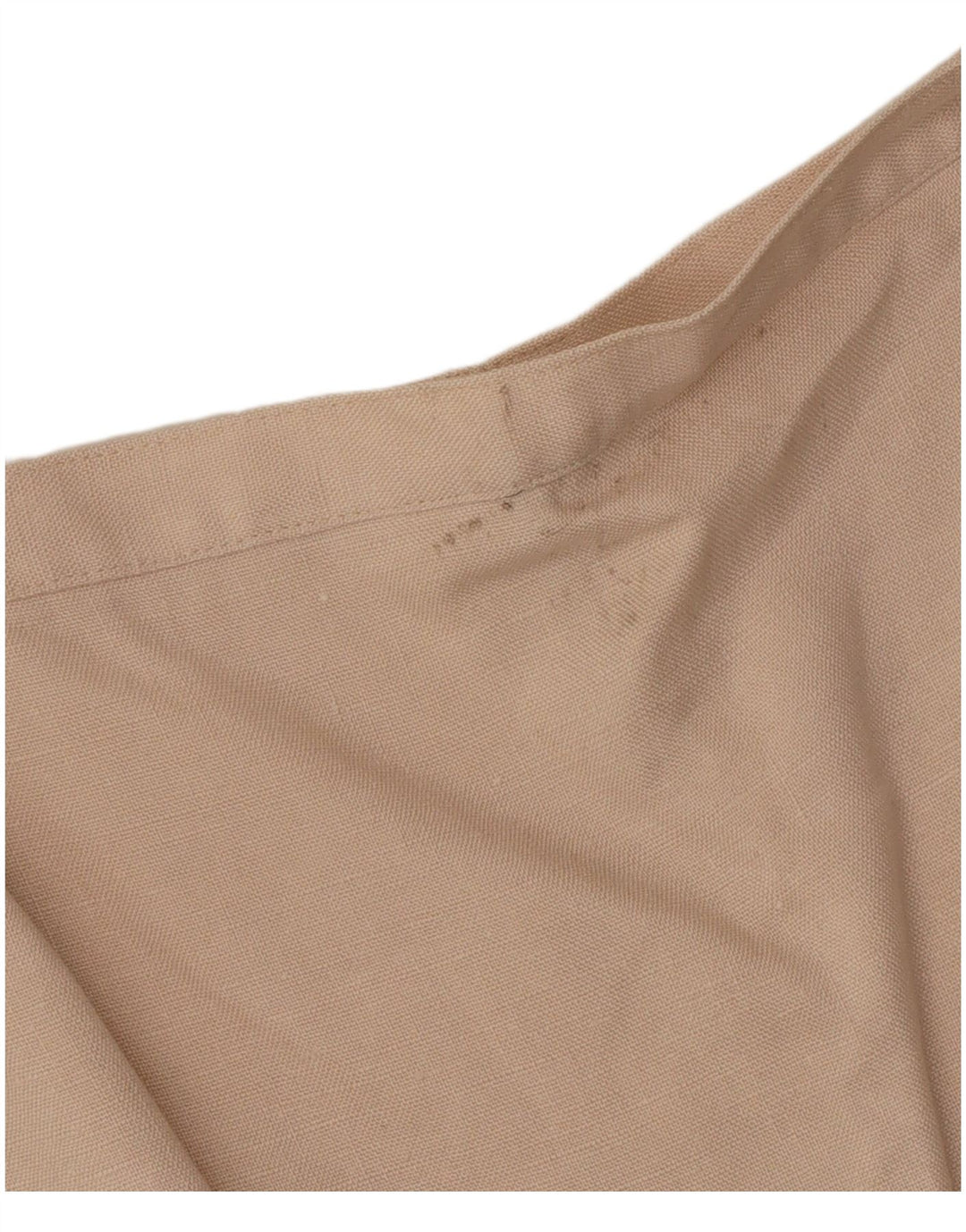 Vintage dame dobbeltradet 2-delt nederdelsæt UK 12 Medium W30 Beige