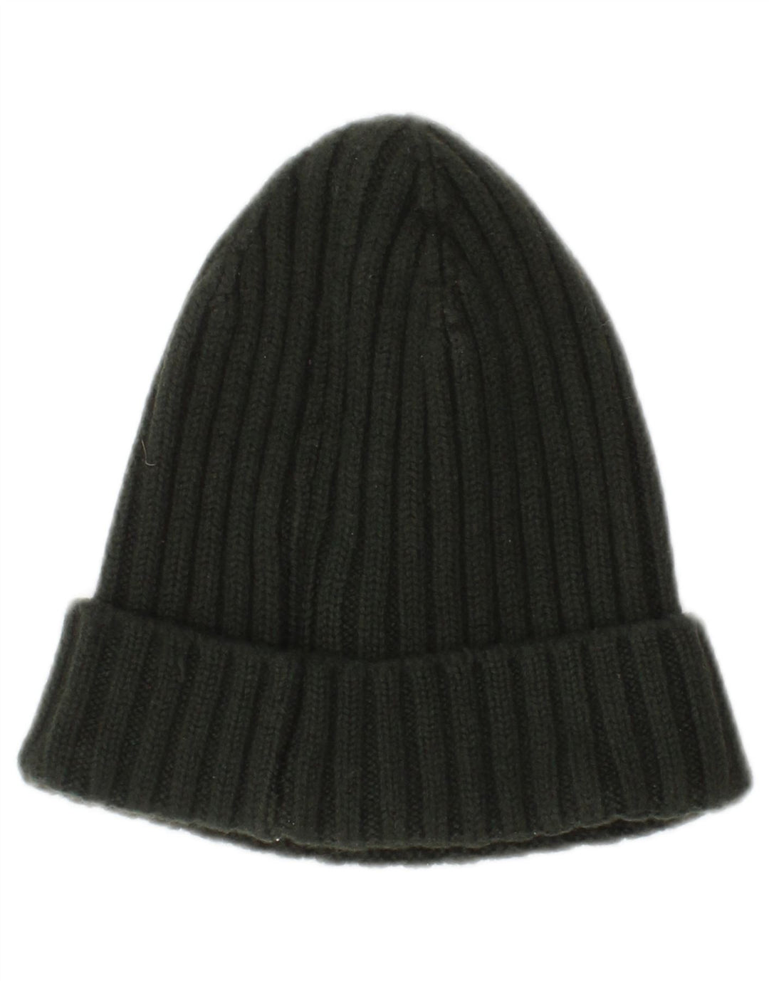 Woolrich Strik Beanie Hat til kvinder Stor grøn uld
