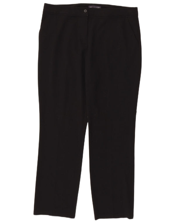 Marks & Spencer Lige fritidsbukser til kvinder UK 16 Large W36 L32 Black