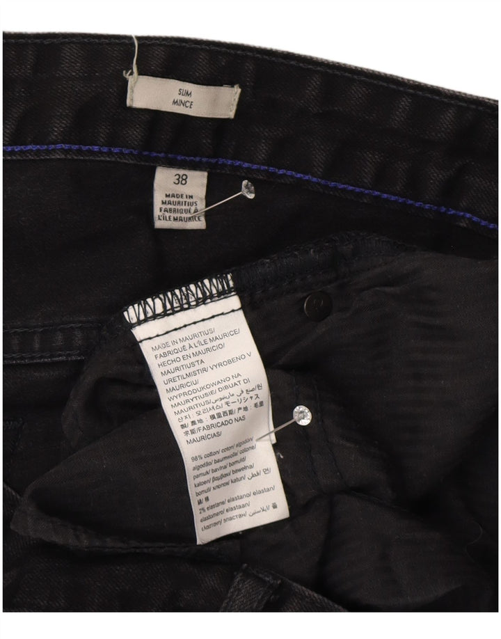 Calvin Klein Herre Mince Slim Jeans W38 L33 Marineblå Bomuld
