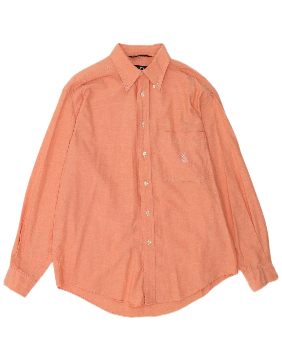 Nautica Herreskjorte Medium Orange Bomuld