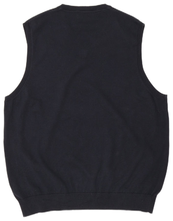 Marks & Spencer Herrevest Tank Top XL Marineblå Bomuld