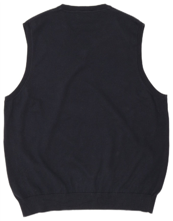 Marks & Spencer Herrevest Tank Top XL Marineblå Bomuld