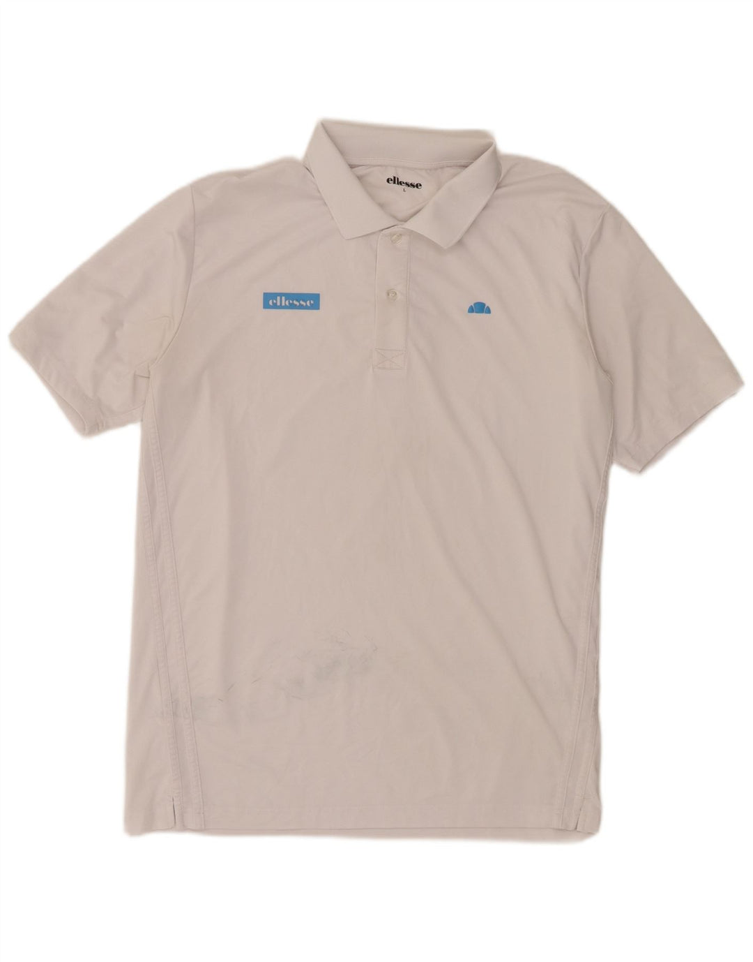 Ellesse Herre Polo Shirt Stor Hvid Polyester