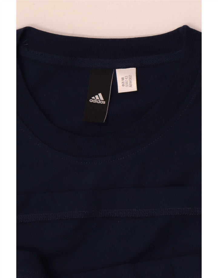 Adidas T-shirt top til mænd, lille marineblå